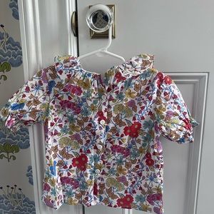 Floral print blouse for girls